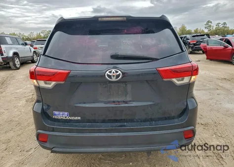 2019 Toyota Highlander Le из США, поврежденный, VIN 5TDZZRFHXKS340058